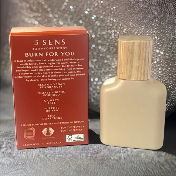 5 SENS Burn for You Fragrance 1.0 fl oz 30 ml full size New In Box MSRP $65 - Picture 7 of 15
